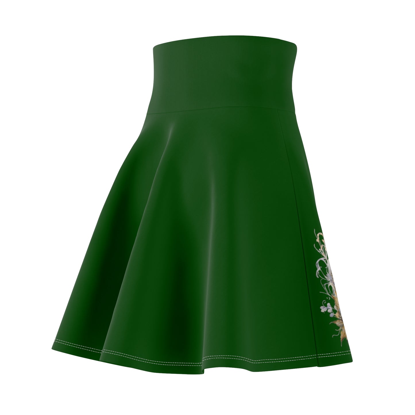 Emerald Dragon Skater Skirt