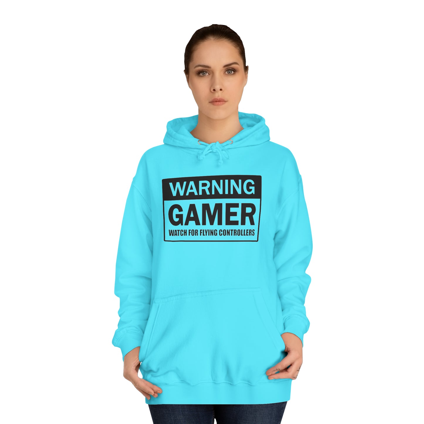 Gamer Flying controllers College Hoodie