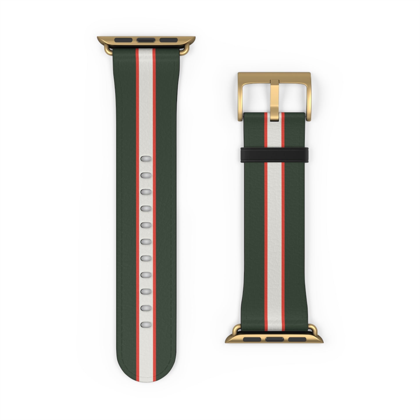 The Royal Regiment of Wales Regimental Faux Leather Watch Strap