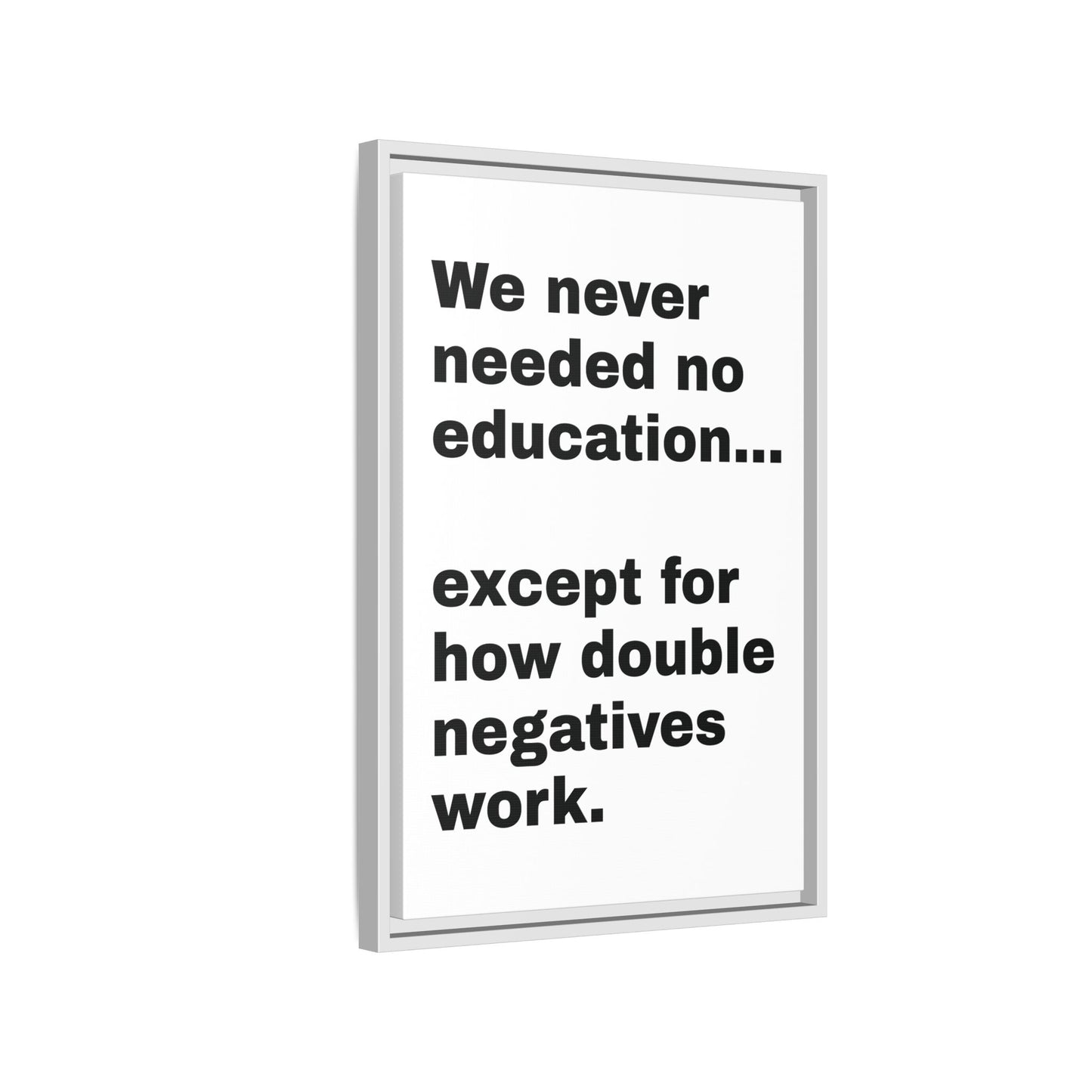 Psychedelic Education – The Double Negative Lesson