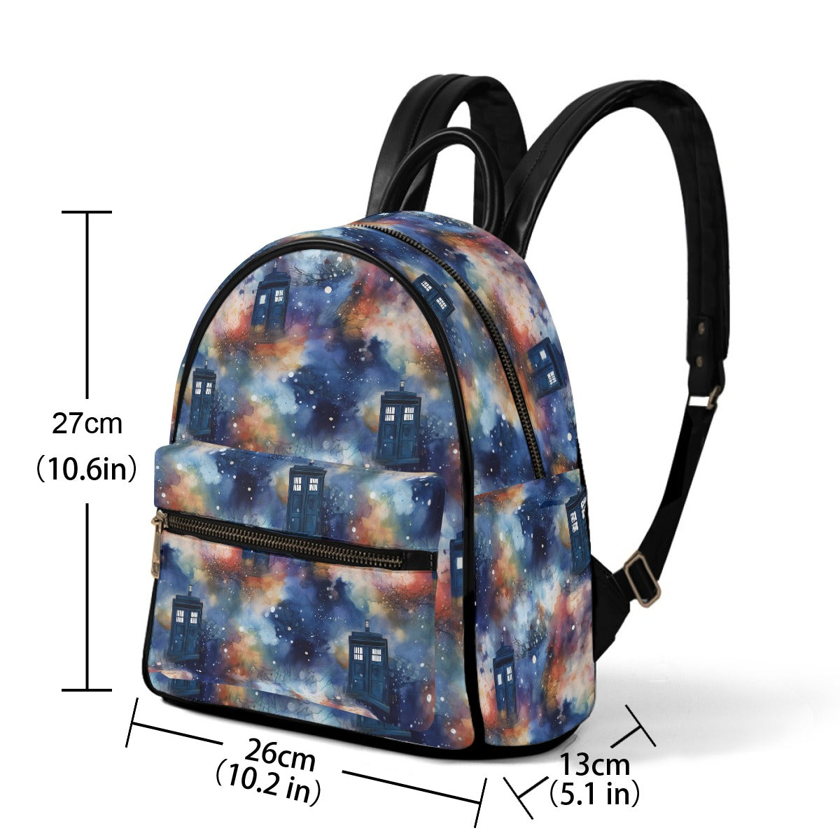 Police Box Small Size Backpack