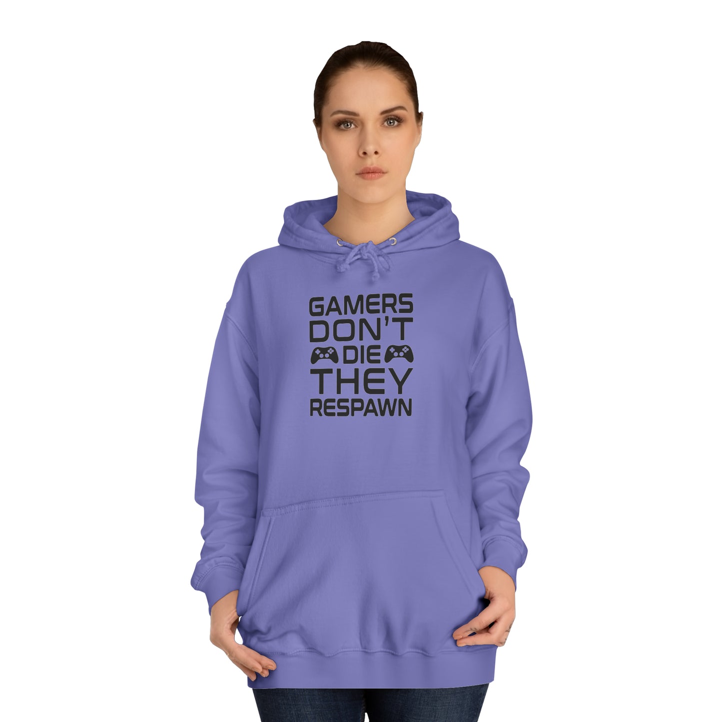 Gamer's Don't Die College Hoodie