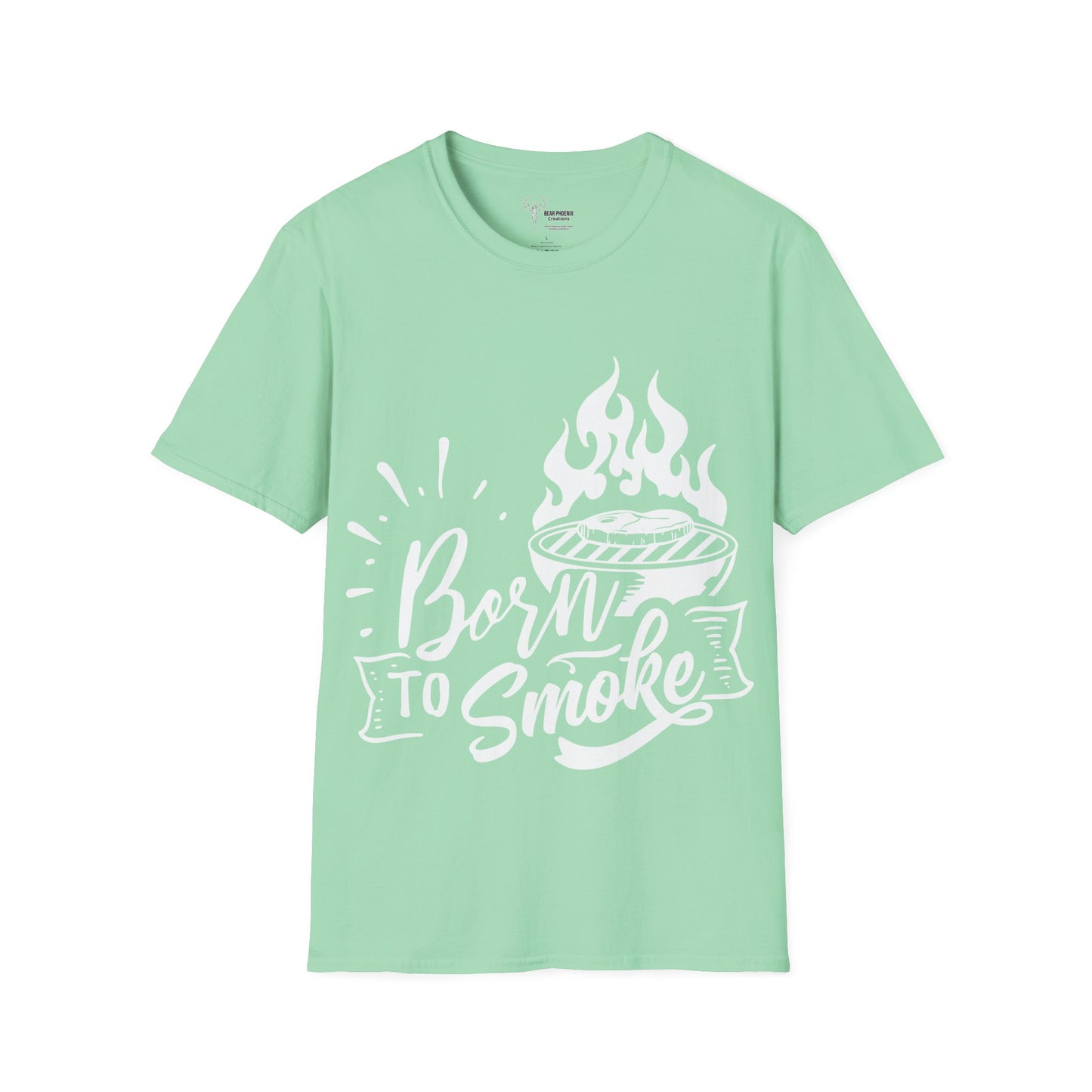 Born to Smoke BBQ Softstyle T-Shirt