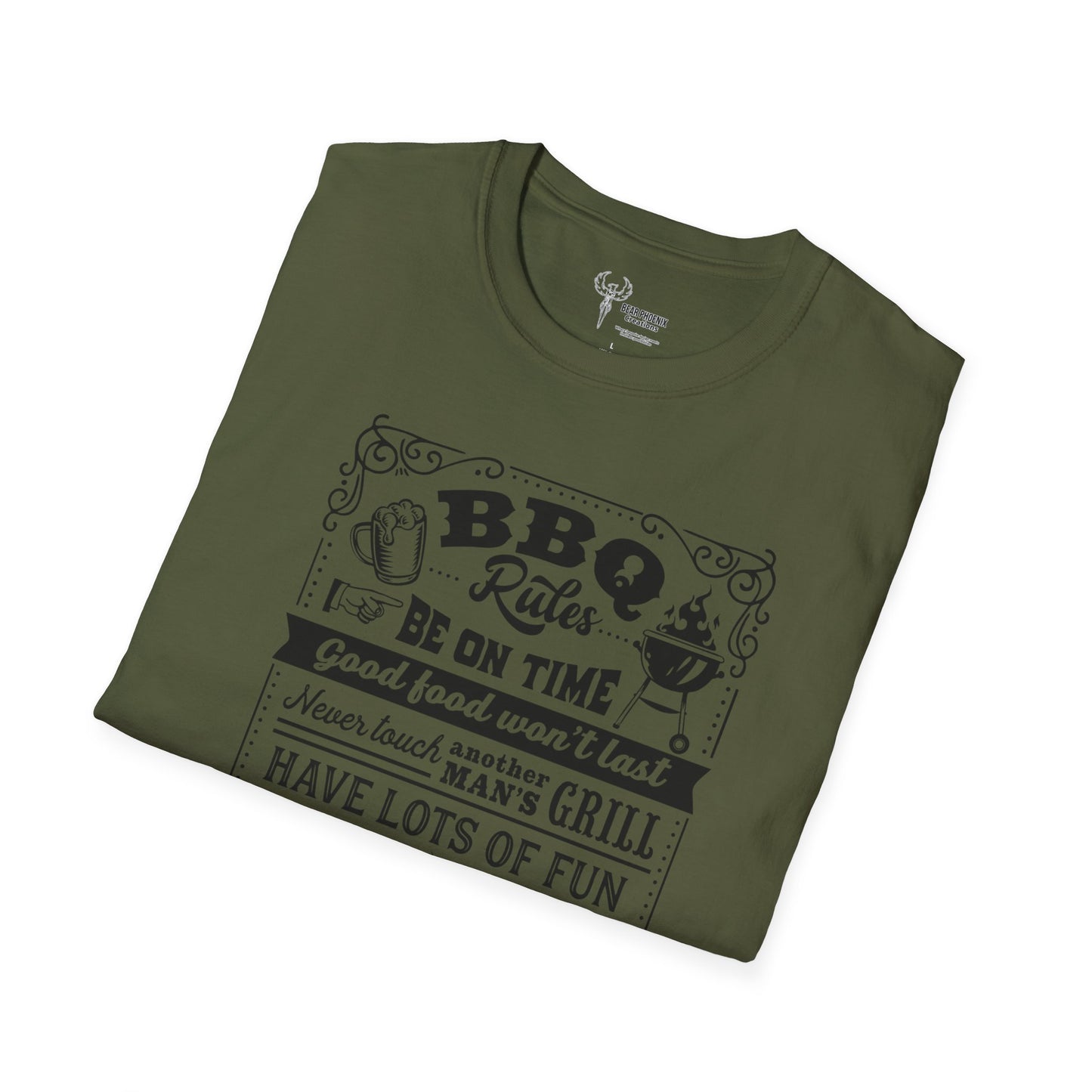 BBQ Rules Softstyle T-Shirt