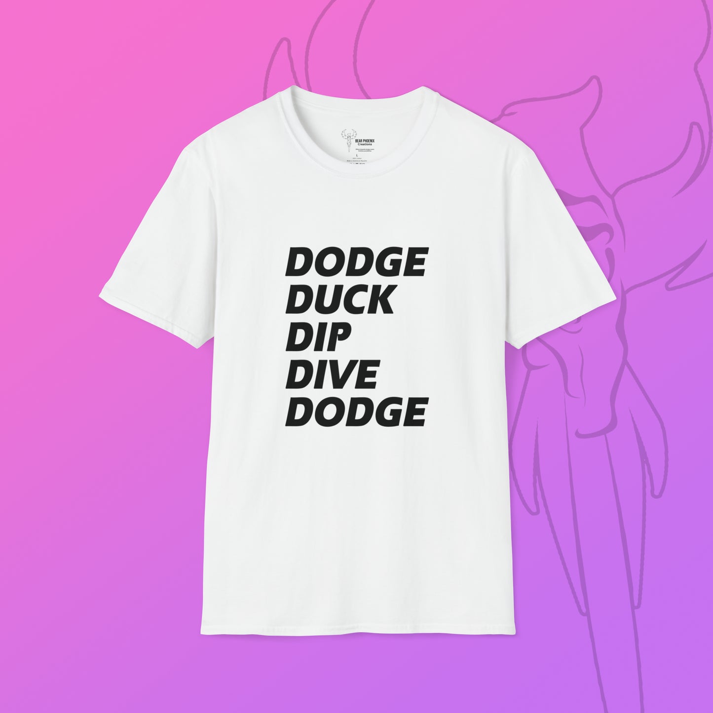 The 5ds of Dodge Softstyle T-Shirt