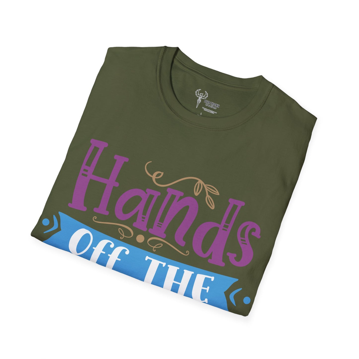 Hands off the Bump Softstyle T-Shirt