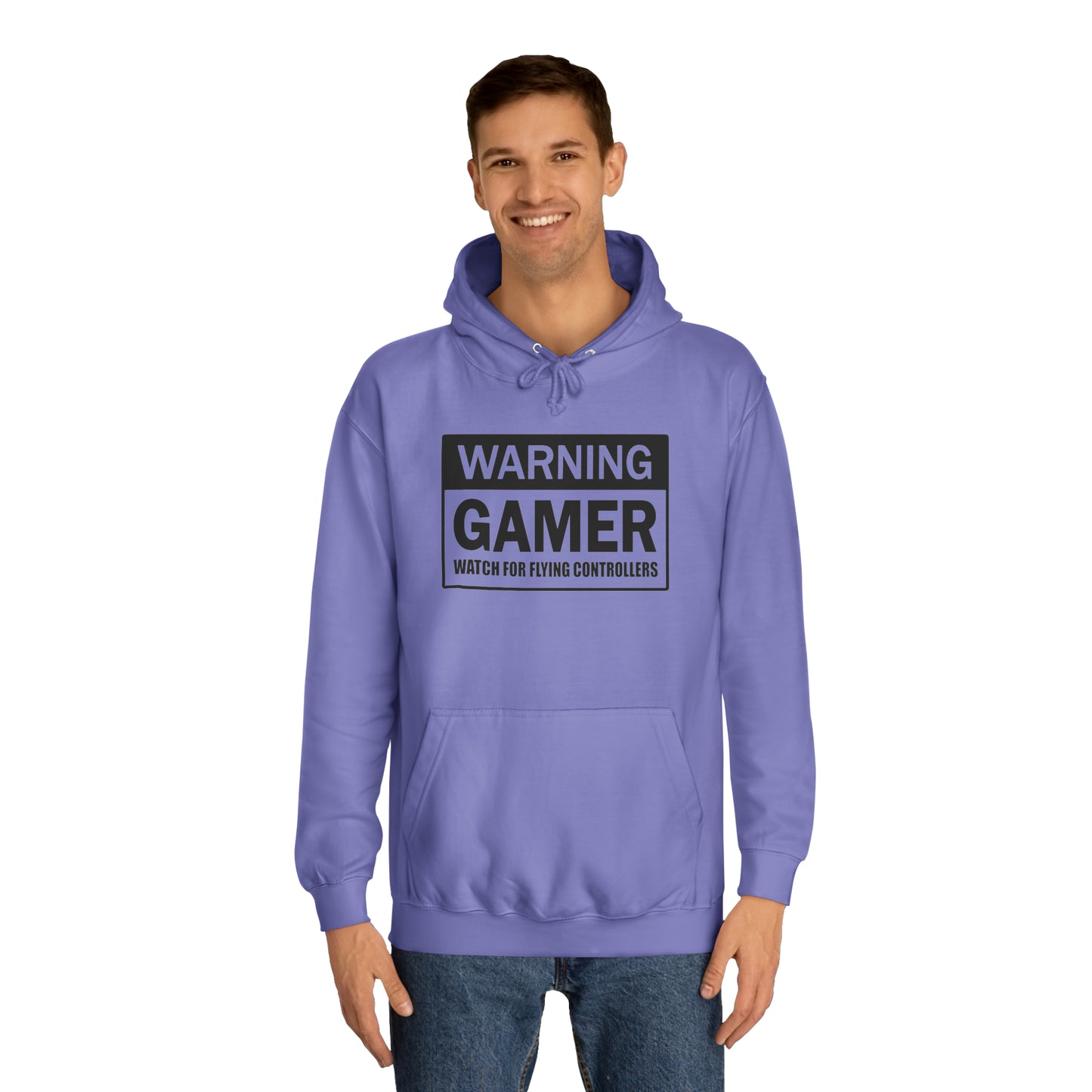 Gamer Flying controllers College Hoodie