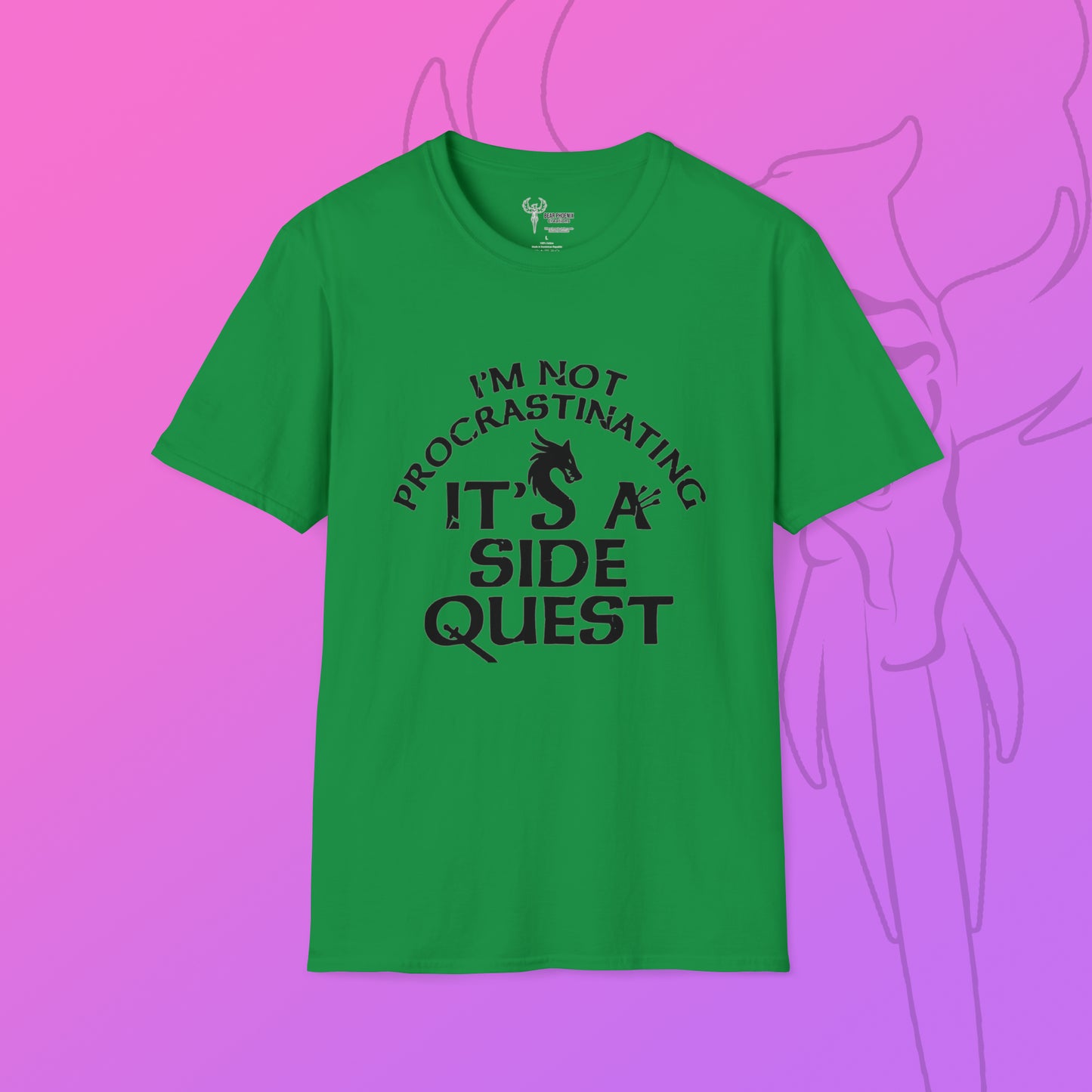 Its a SideQuest Softstyle T-Shirt