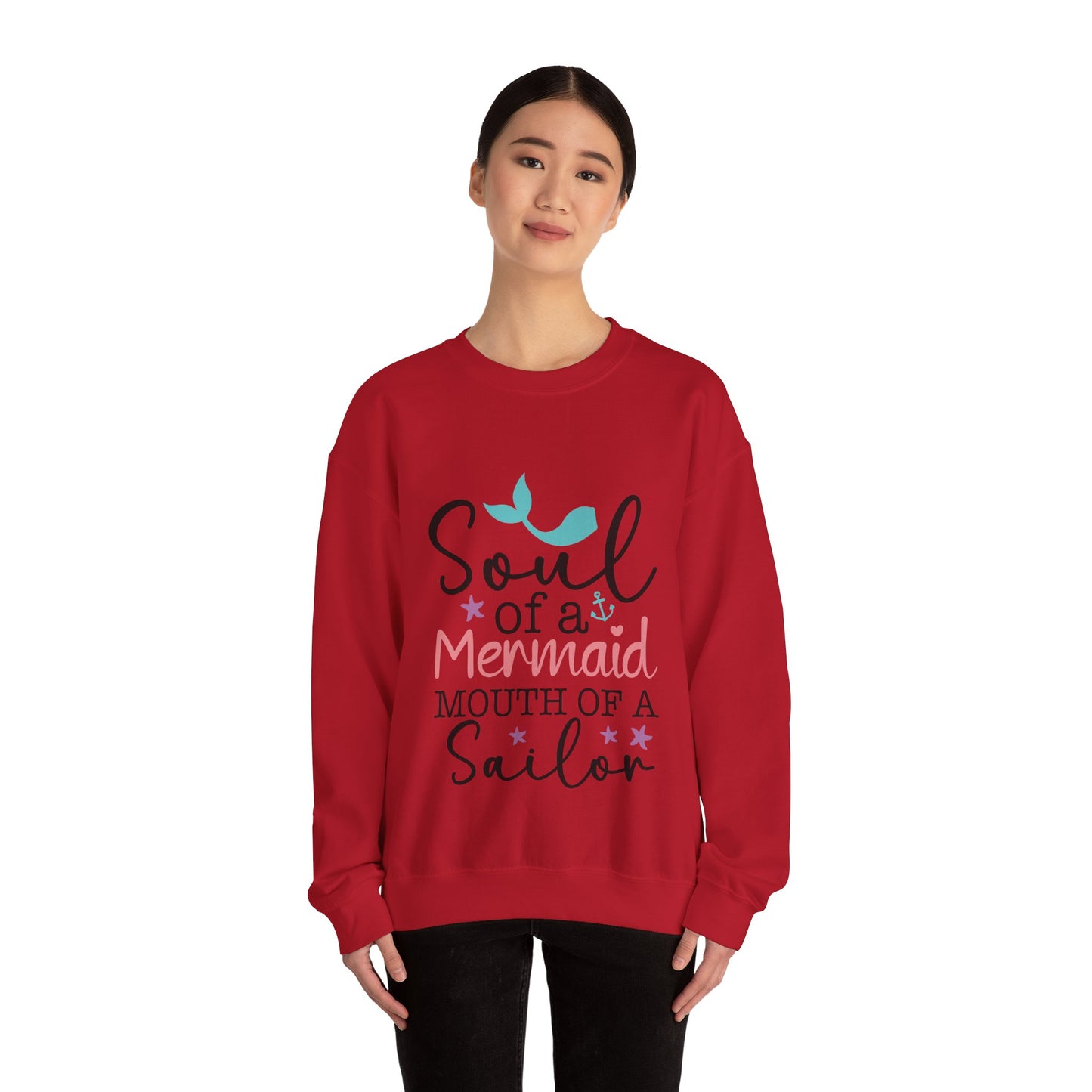 Soul of a mermaid Crewneck Sweatshirt