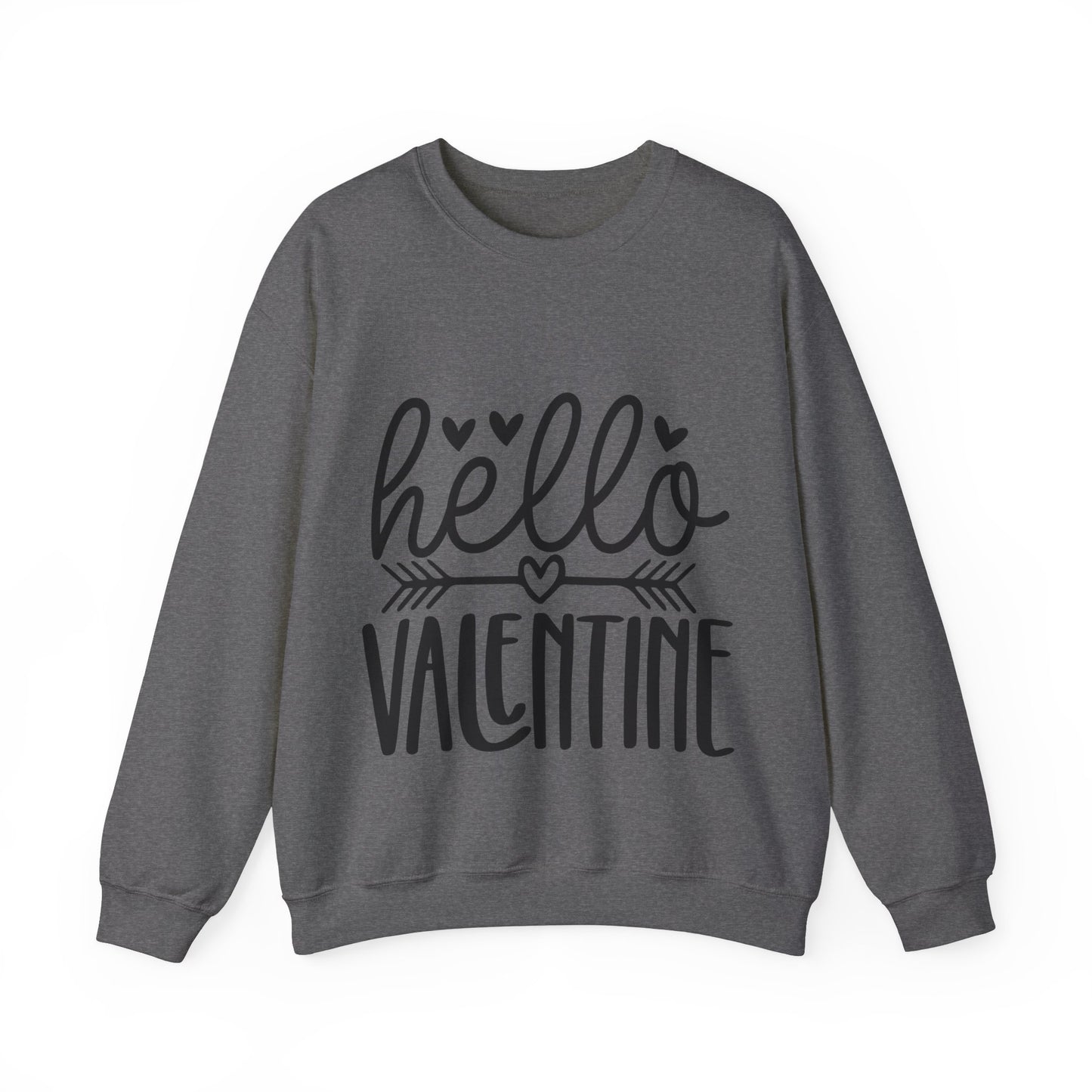 Hello Valentine Crewneck Sweatshirt