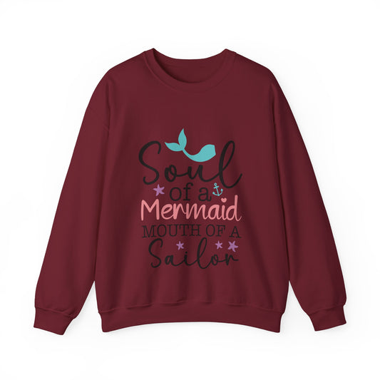 Soul of a mermaid Crewneck Sweatshirt