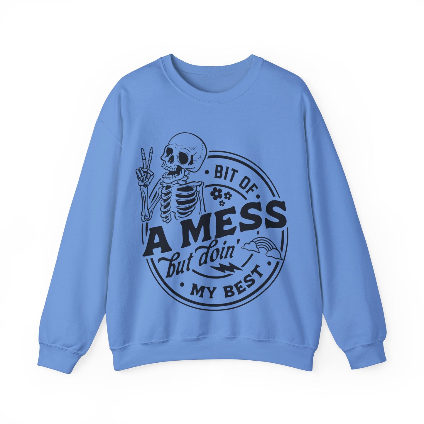 Bit of a Mess Crewneck Sweatshirt