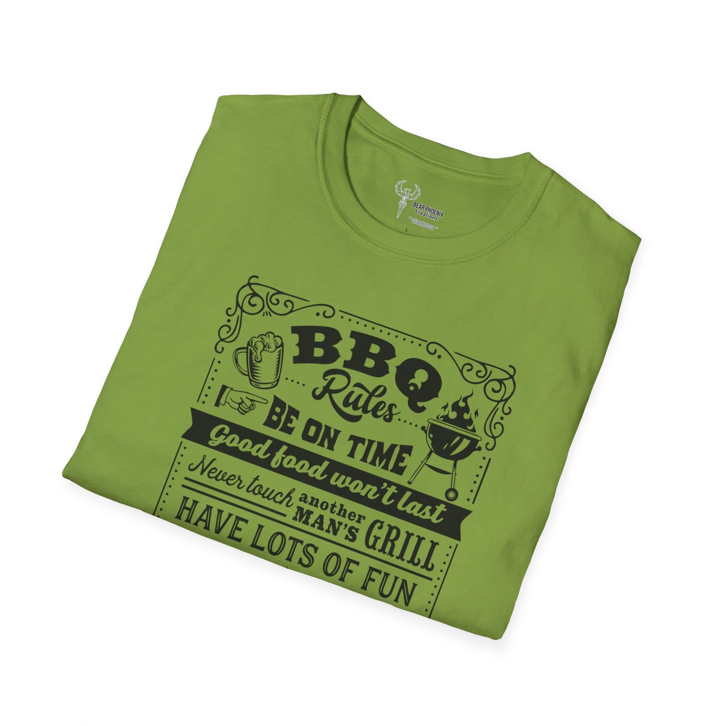 BBQ Rules Softstyle T-Shirt