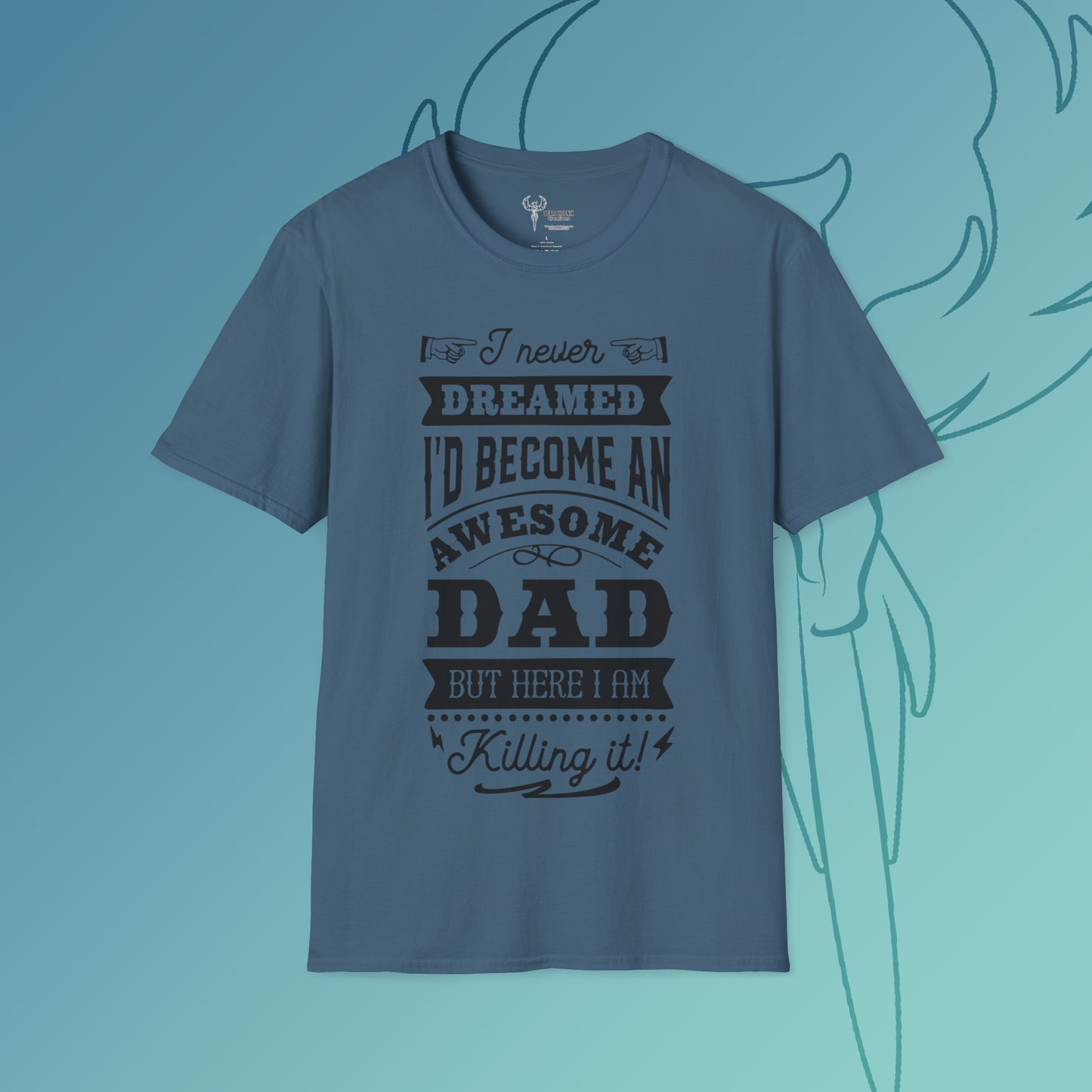 Awesome Dad Softstyle T-Shirt