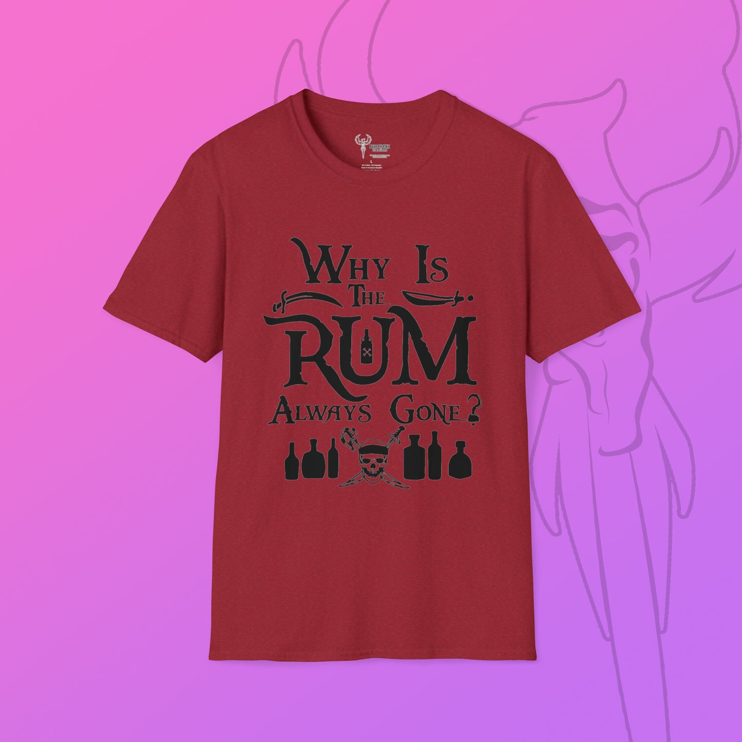 Pirate Rum Softstyle T-Shirt