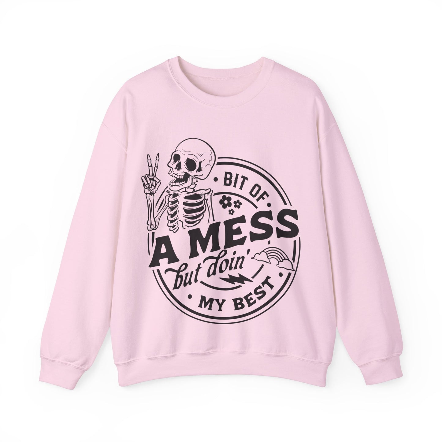 Bit of a Mess Crewneck Sweatshirt