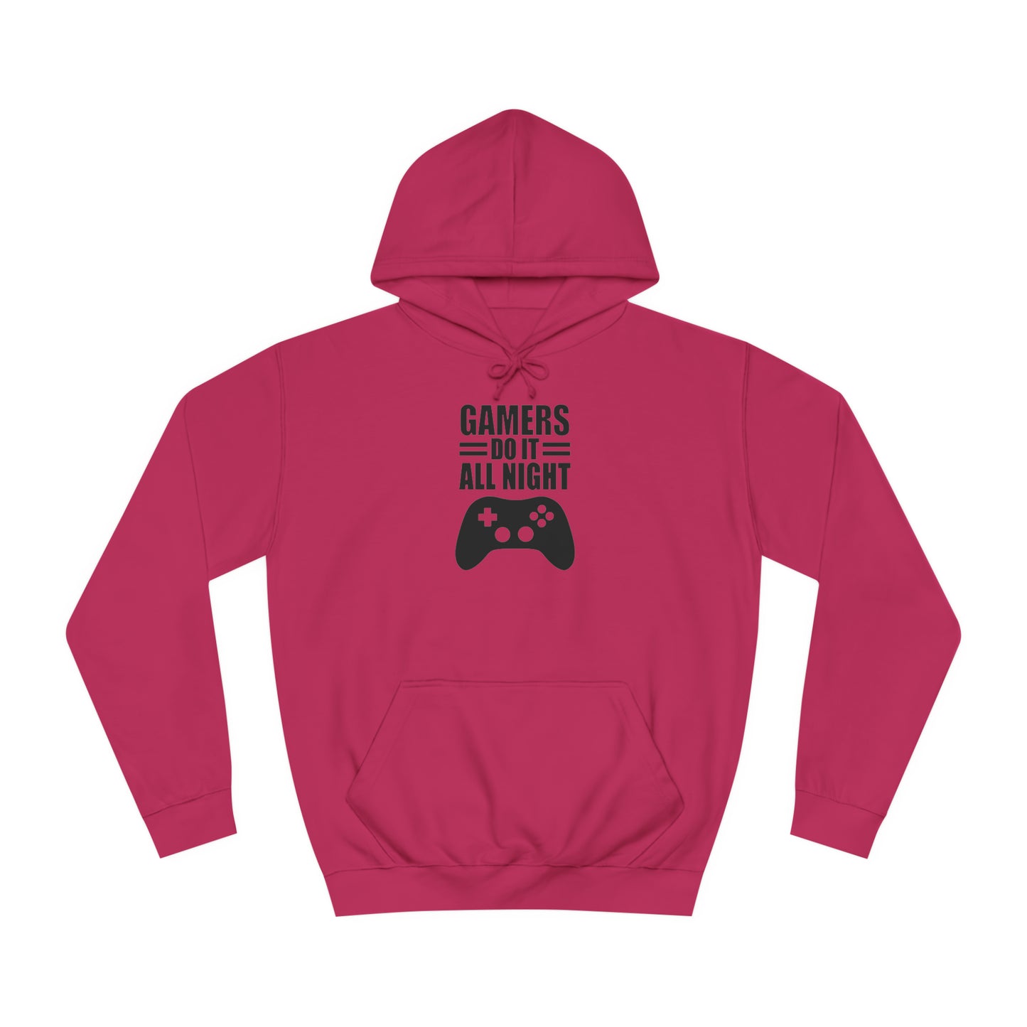 Gamer: Do it All Night College Hoodie