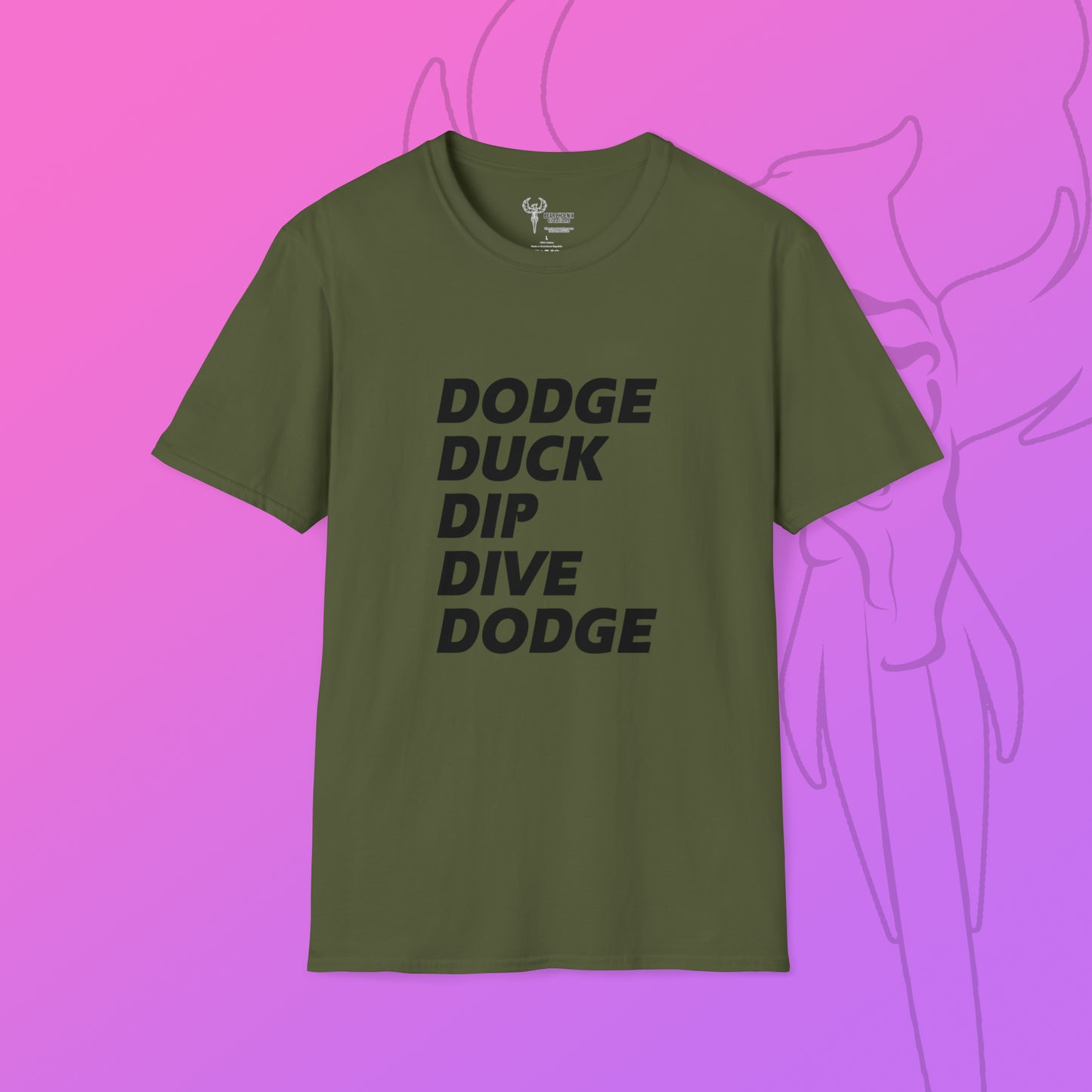 The 5ds of Dodge Softstyle T-Shirt