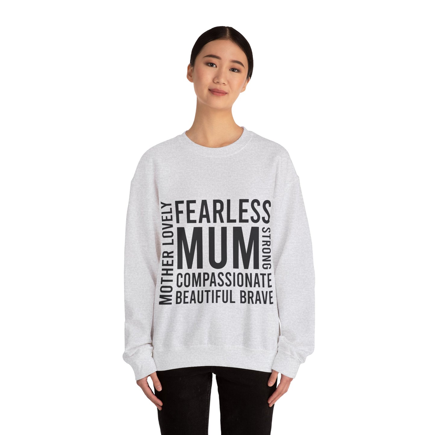 Mum Brave Crewneck Sweatshirt