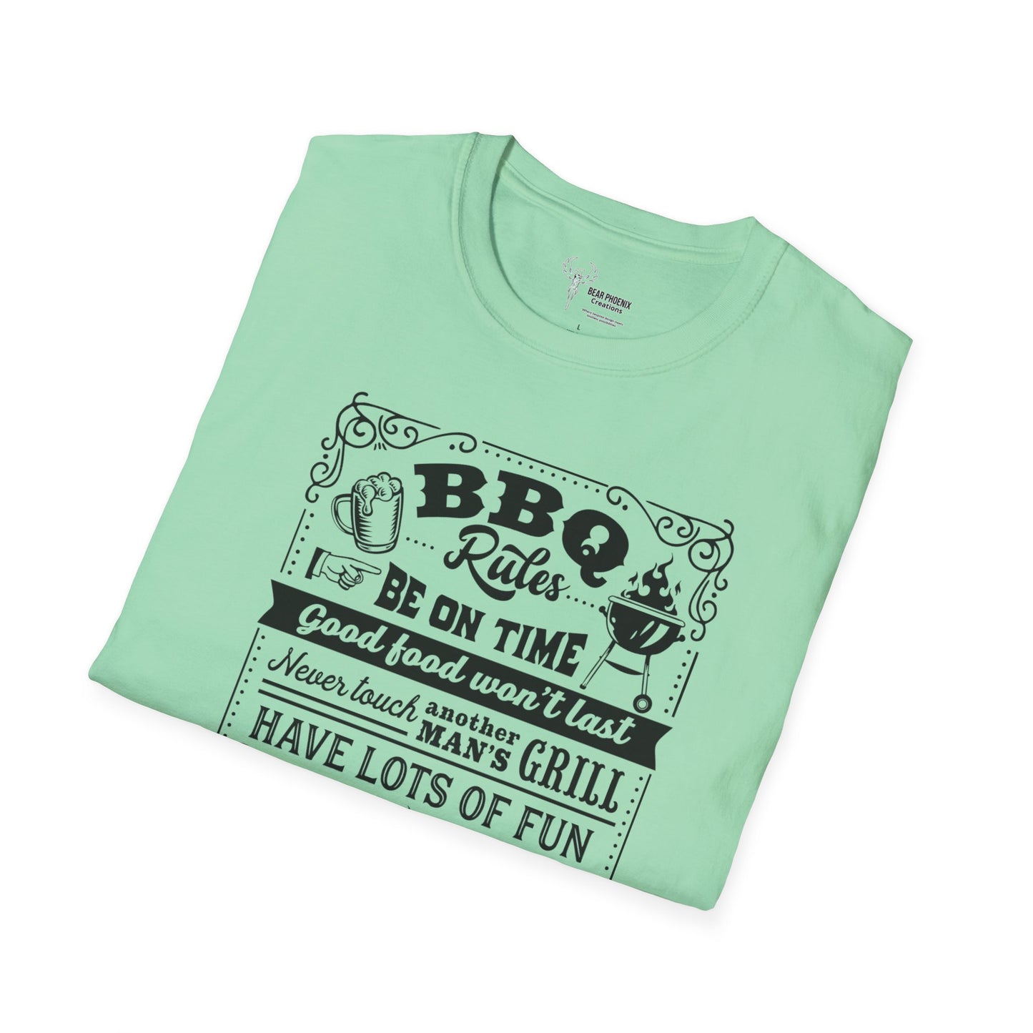 BBQ Rules Softstyle T-Shirt