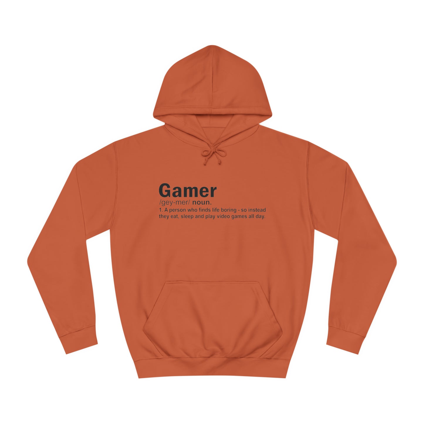 Gamer: Definition College Hoodie