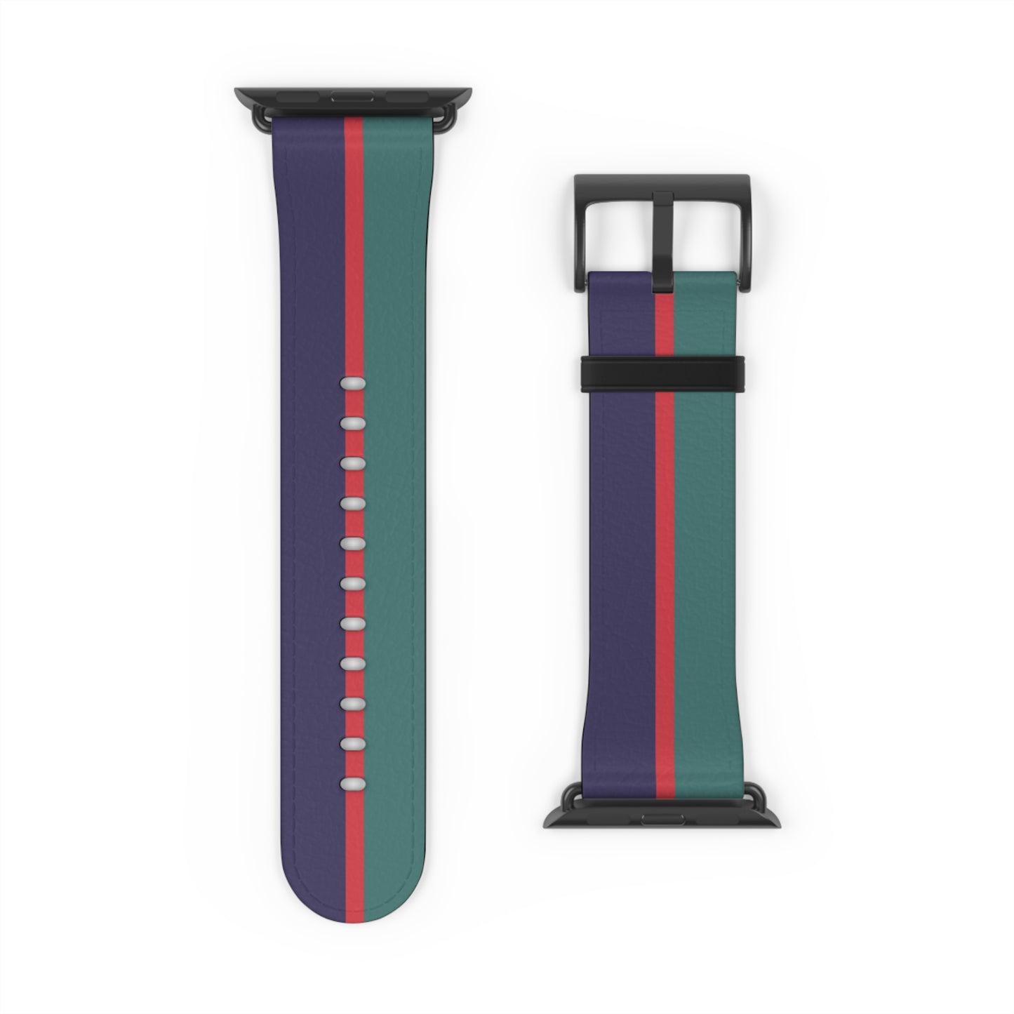 The Royal Welsh Regimental Faux Leather Watch Strap