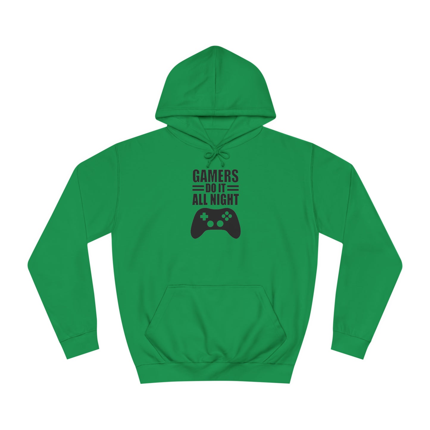 Gamer: Do it All Night College Hoodie