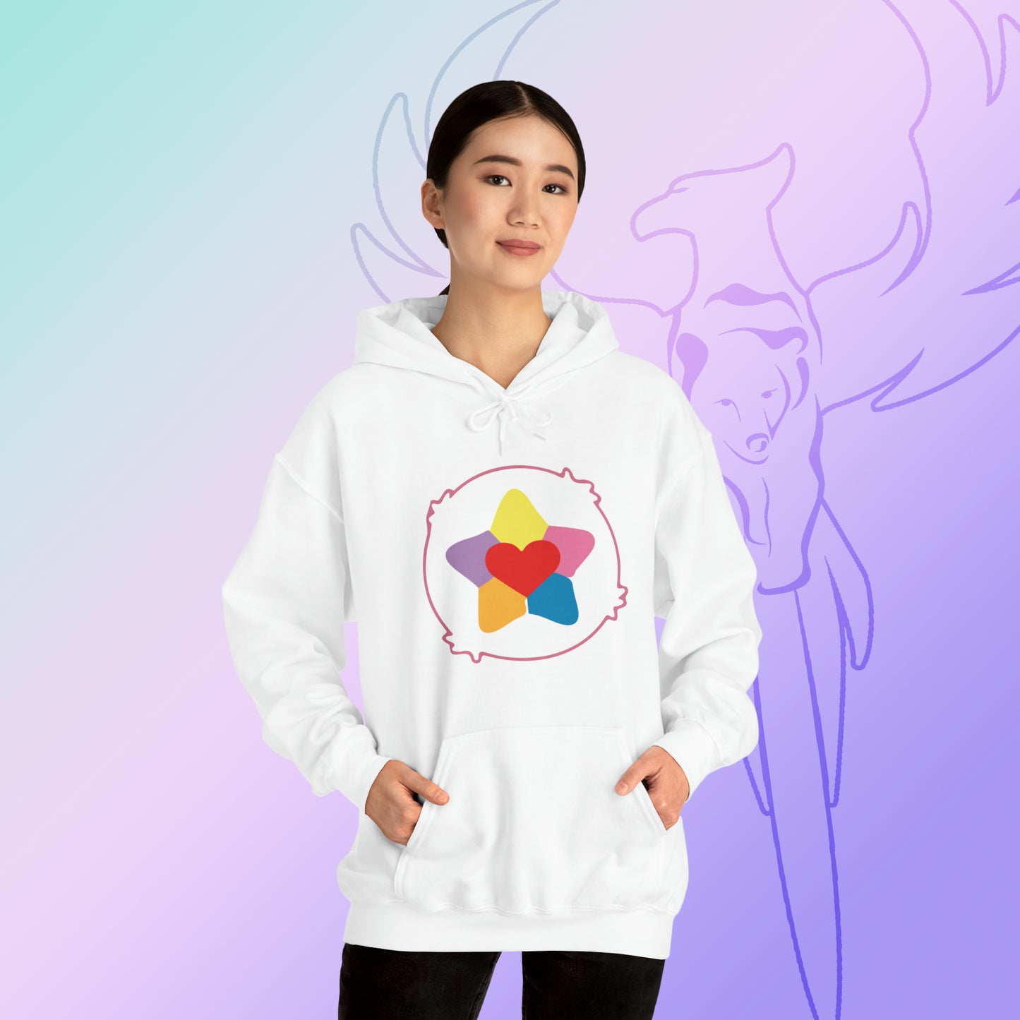 Carebear Hooded Sweatshirt