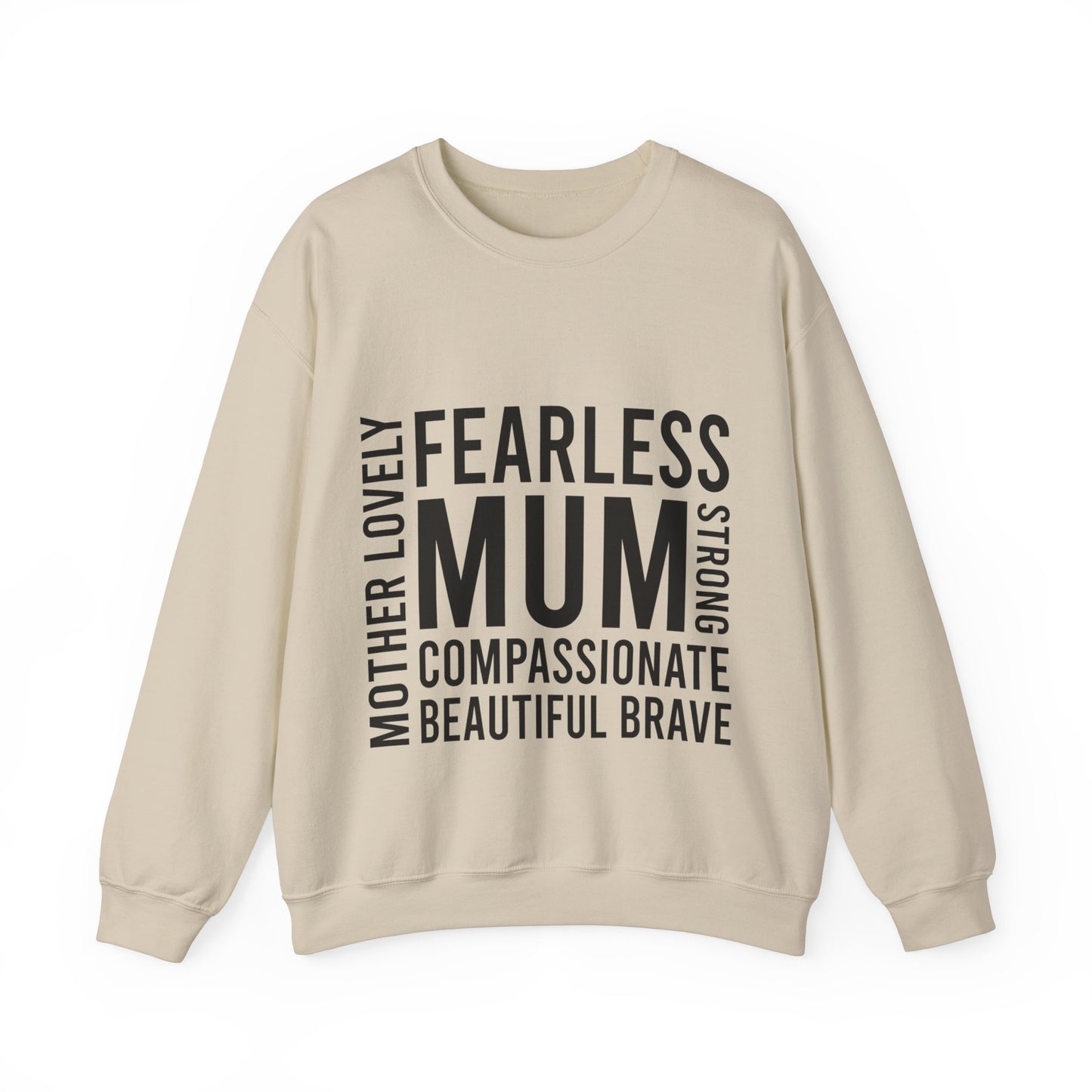 Mum Brave Crewneck Sweatshirt