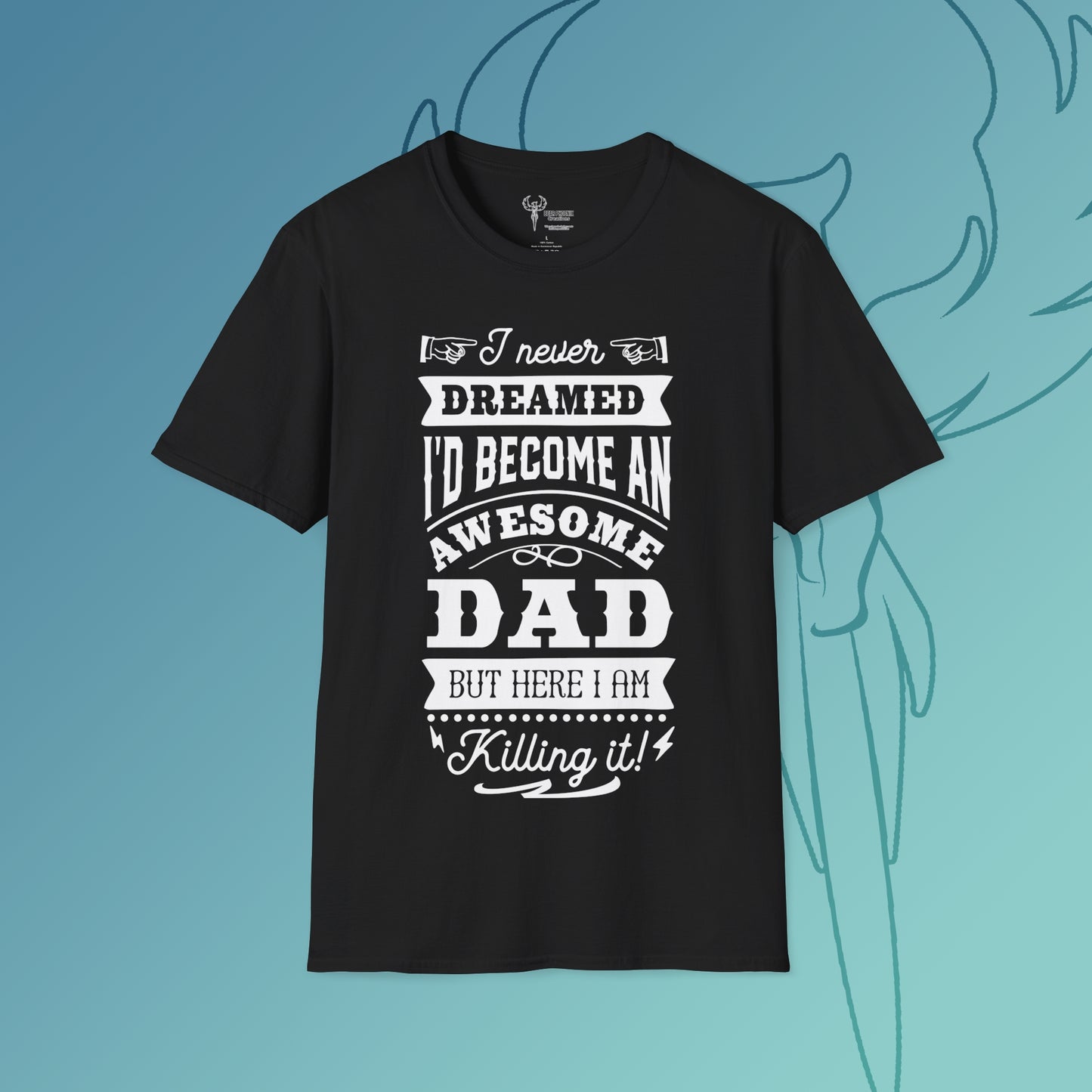 Awesome Dad Softstyle T-Shirt