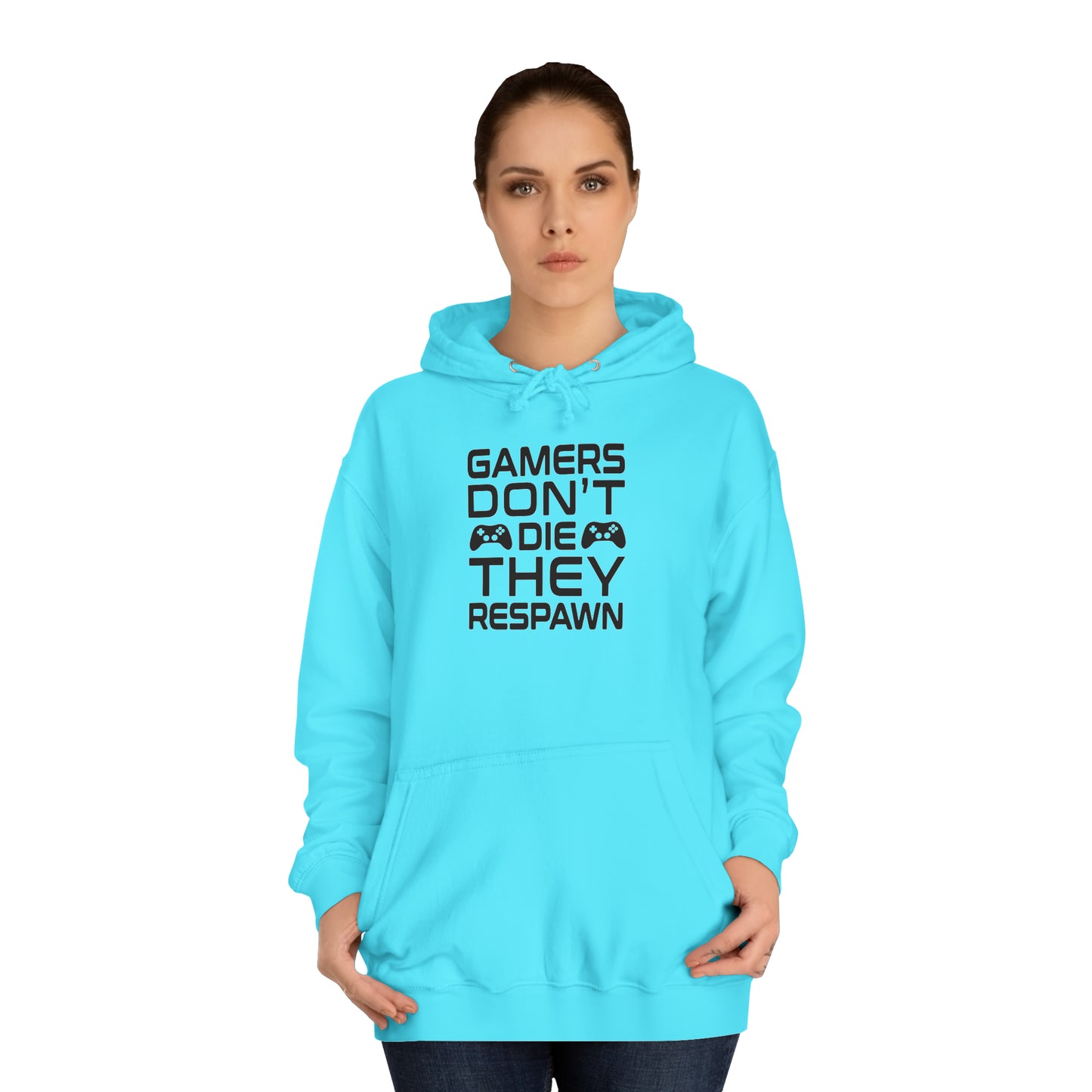 Gamer's Don't Die College Hoodie