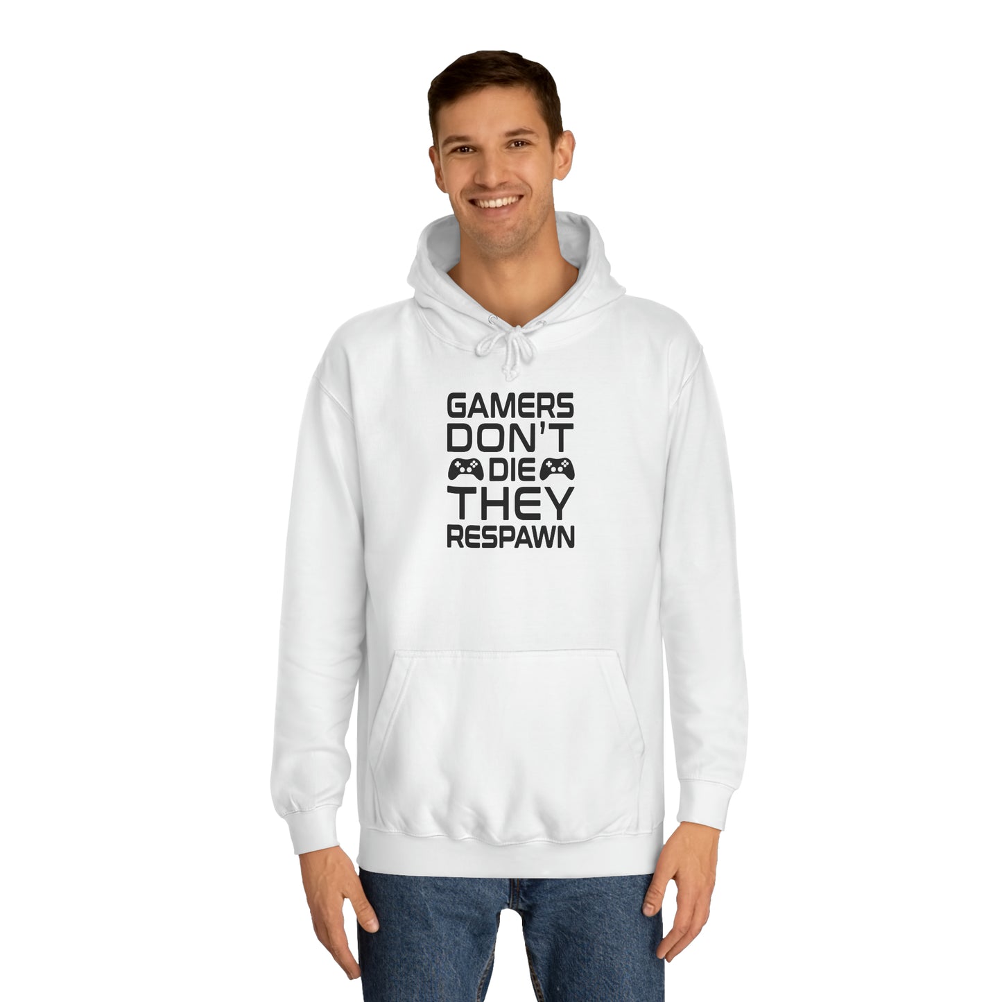 Gamer's Don't Die College Hoodie