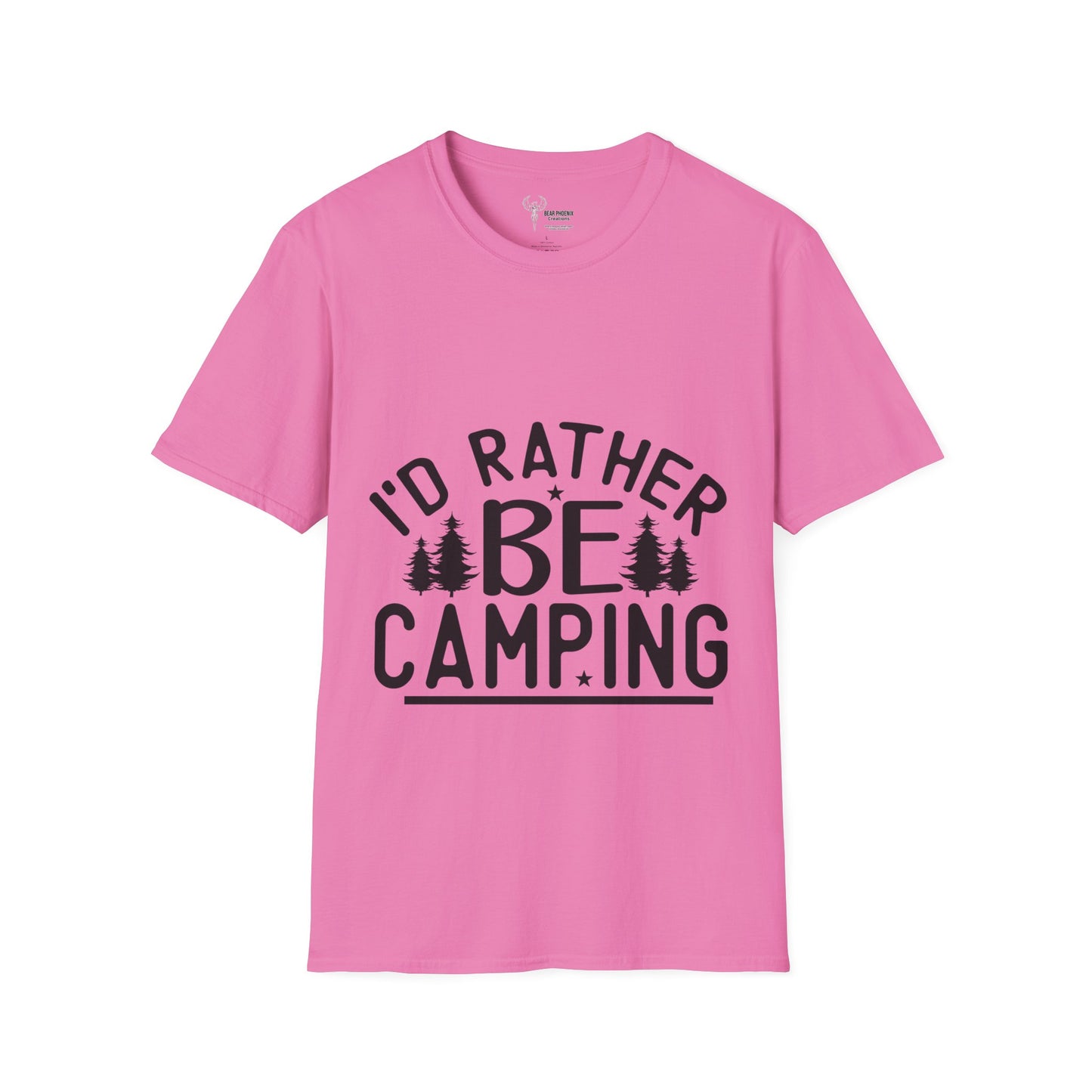 I'd Rather Be Camping Softstyle T-Shirt