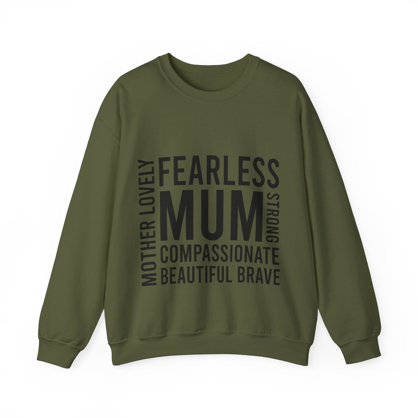 Mum Brave Crewneck Sweatshirt