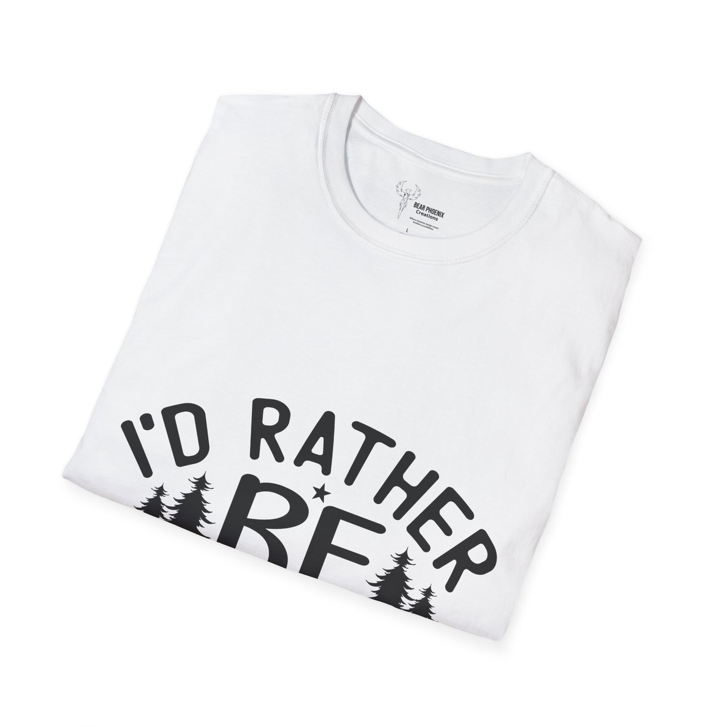 I'd Rather Be Camping Softstyle T-Shirt