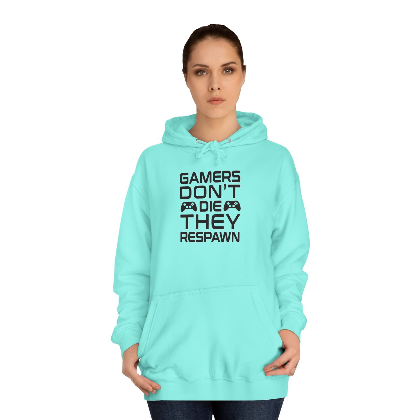 Gamer's Don't Die College Hoodie