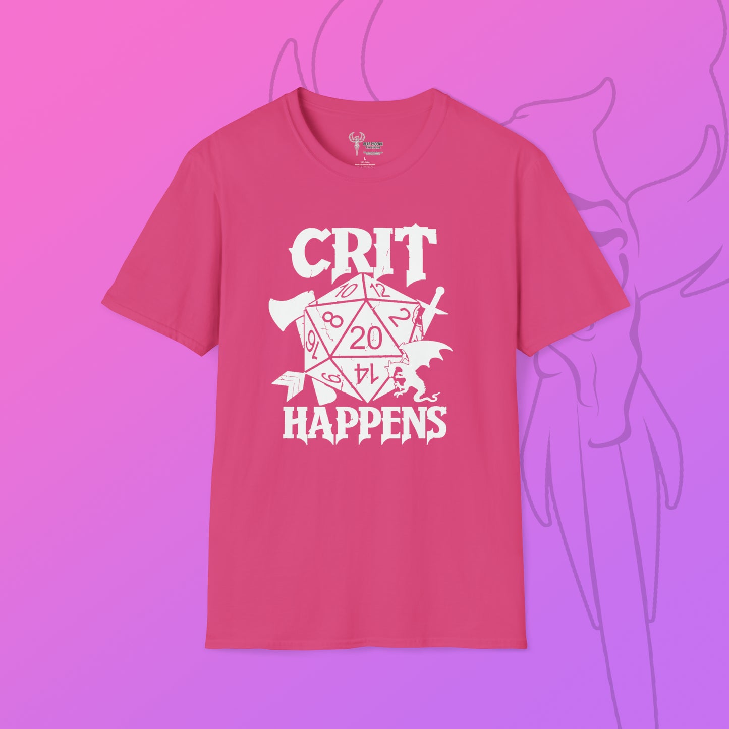 Crit Happens Softstyle T-Shirt