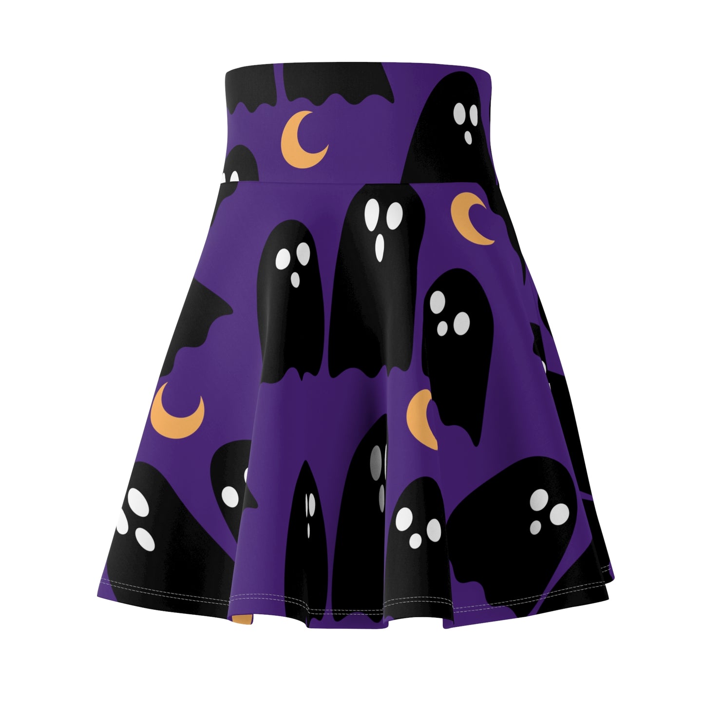 Midnight Ghost Women's Skater Skirt