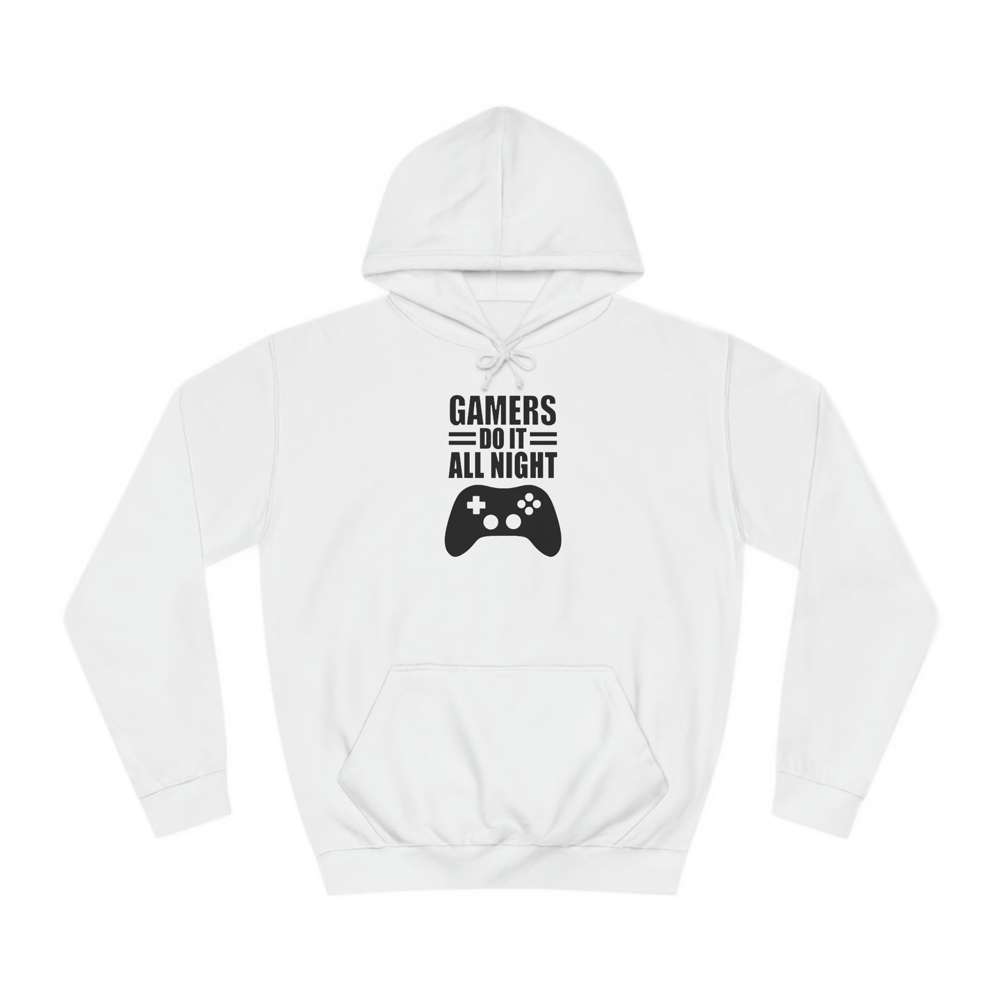 Gamer: Do it All Night College Hoodie