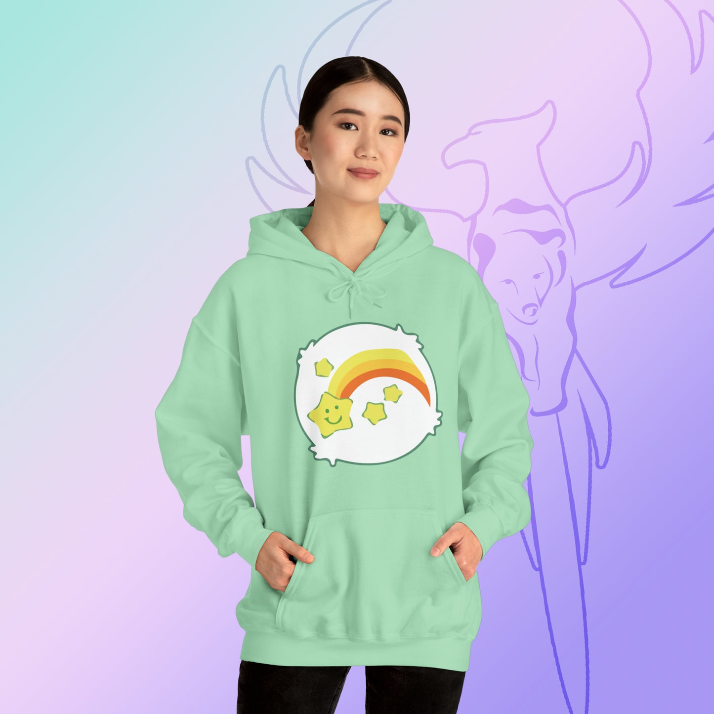 Carebear Hooded Sweatshirt