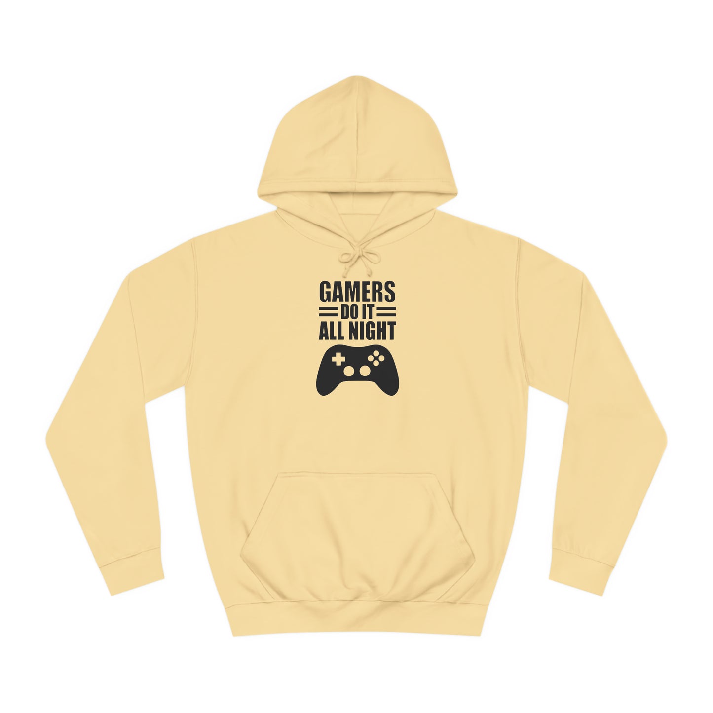 Gamer: Do it All Night College Hoodie