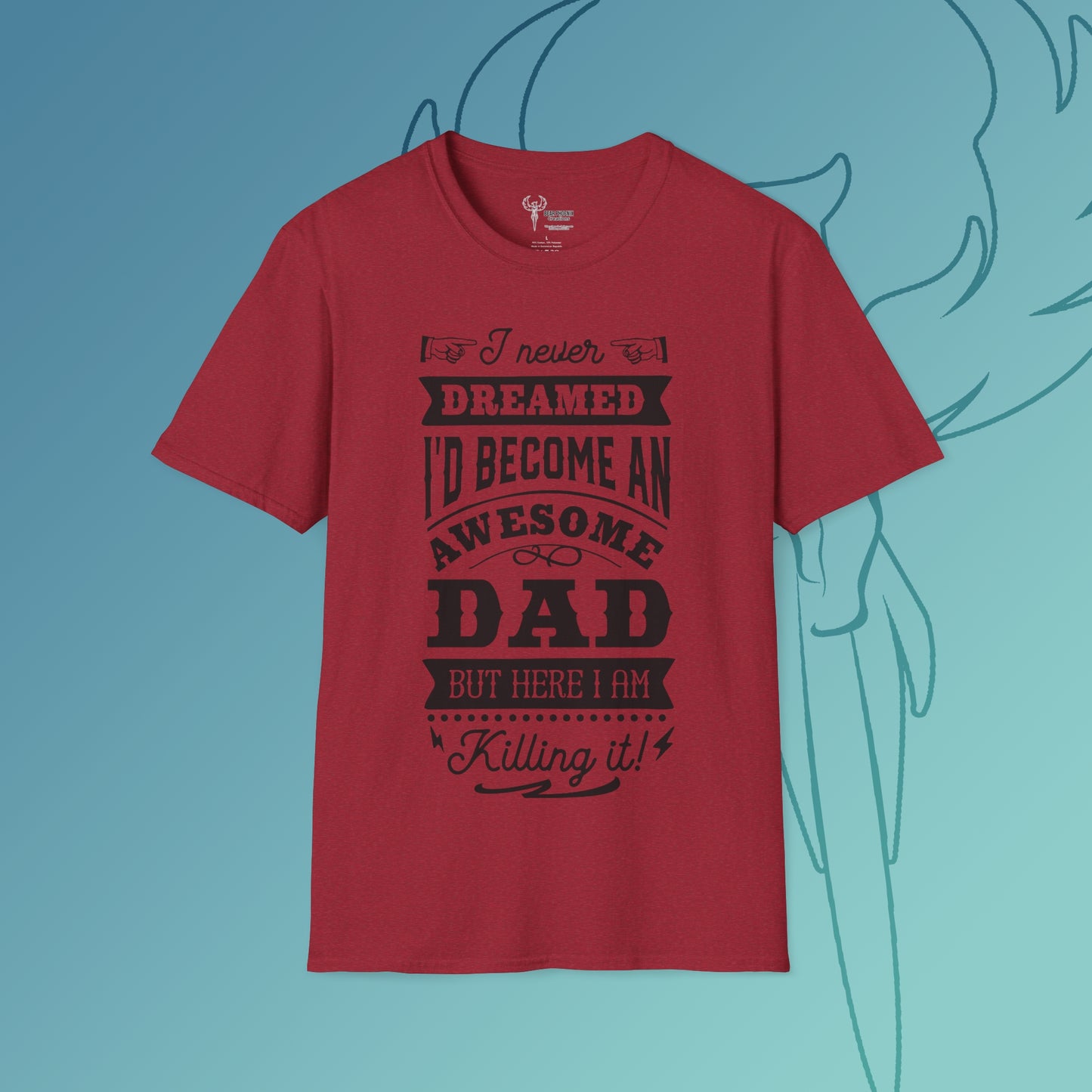 Awesome Dad Softstyle T-Shirt