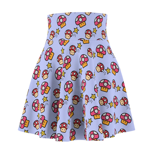 Mushroom and Star Skater Skirt