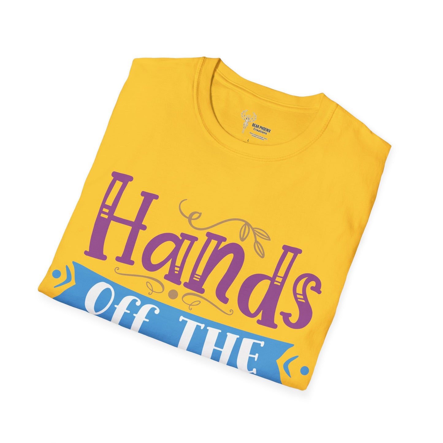 Hands off the Bump Softstyle T-Shirt