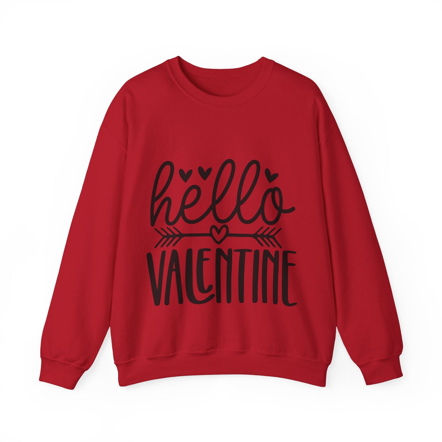 Hello Valentine Crewneck Sweatshirt