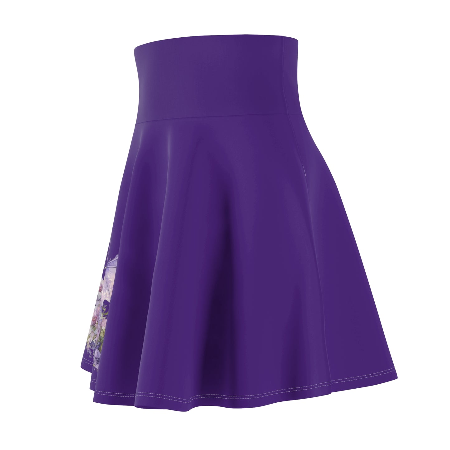 Amethyst Dragon Skater Skirt