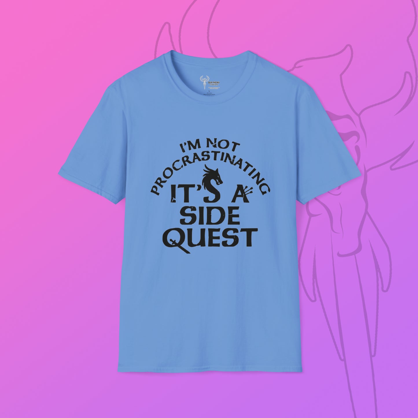 Its a SideQuest Softstyle T-Shirt