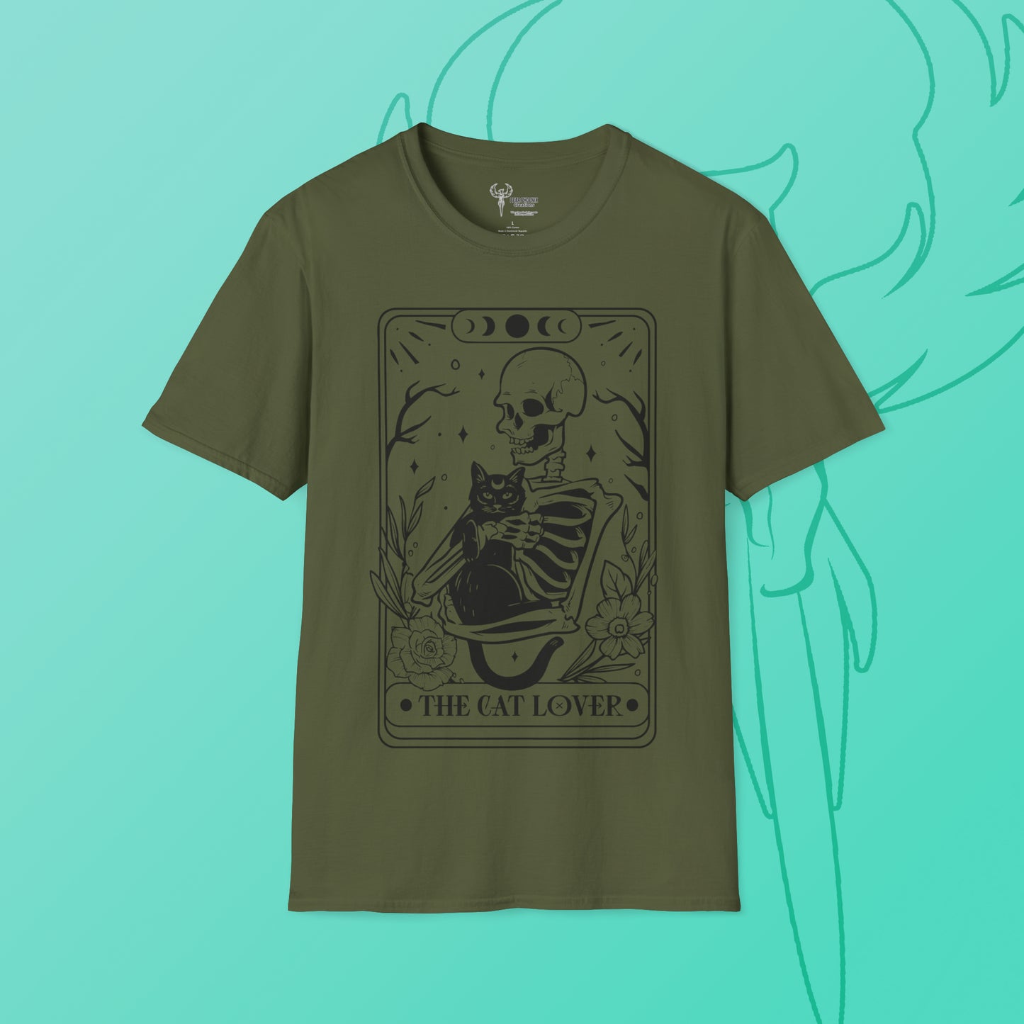 Copy of Tarot: The Cat Lover T Shirt