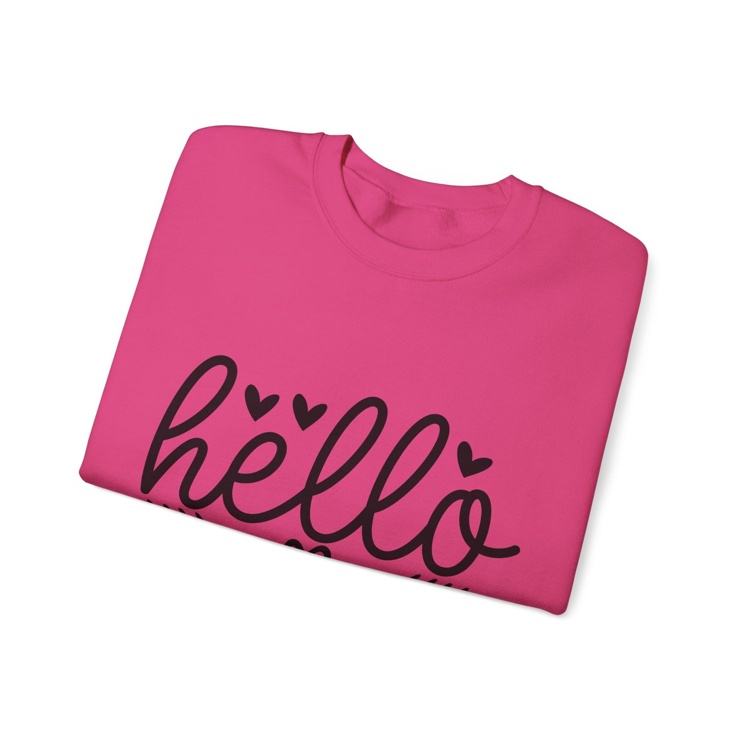 Hello Valentine Crewneck Sweatshirt