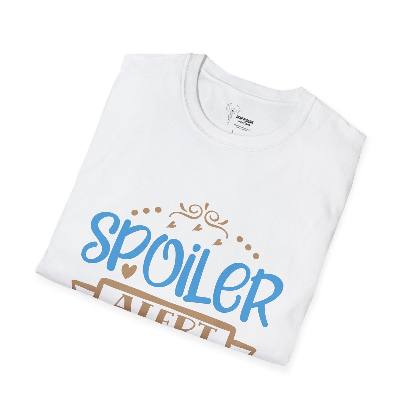 Pregnant Spoiler Alert Softstyle T-Shirt